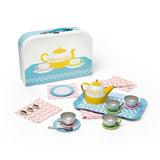 Bigjigs Toys Tin Tea Set With Carry Case