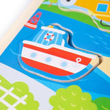 Bigjigs Toys Transport Sound Puzzle - McGrocer