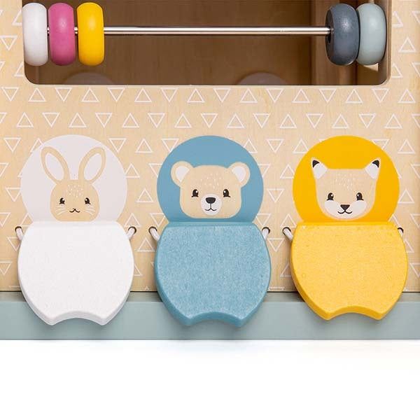 Bigjigs Toys Wooden Activity Cube - McGrocer