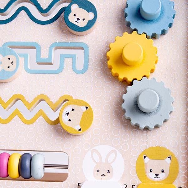 Bigjigs Toys Wooden Baby Activity Walker - McGrocer