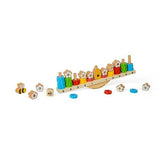 Bigjigs Toys Wooden Bee Balanced Game, 44 Play Pieces - McGrocer