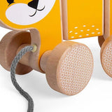 Bigjigs Toys Wooden Fox Pull Along Toy - McGrocer