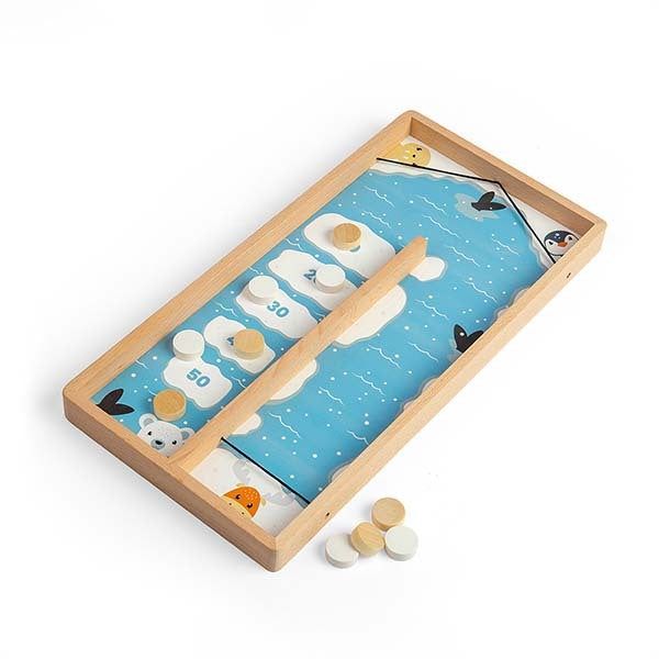 Bigjigs Toys Wooden Ice Puck Game - McGrocer