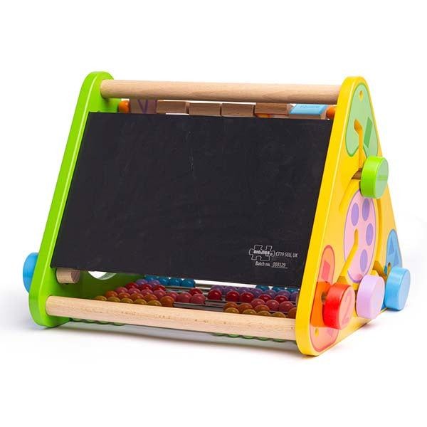 Bigjigs Toys Wooden Triangle Activity Centre - McGrocer