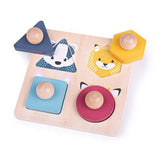 Bigjigs Toys Woodland Animal Shape Matching Puzzle