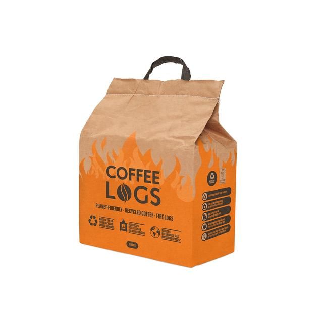 Bio-Bean Coffee Logs Fire Logs    16 per pack - McGrocer
