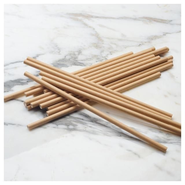 Bio Kraft  Recyclable Paper Straws   20 per pack - McGrocer