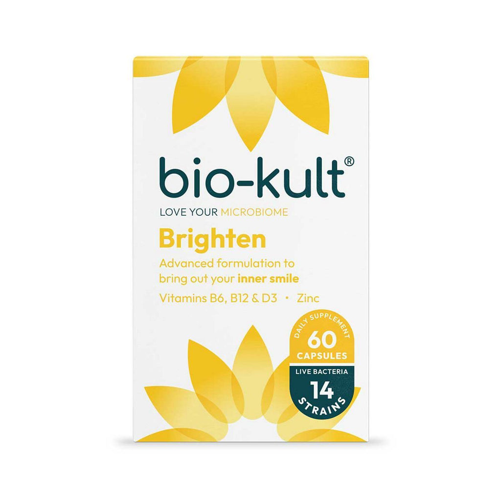 Bio-Kult Brighten Gut Supplement with Vitamin D - 60 Capsules