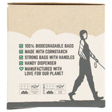 Biodegradable Dog Poop Bags, 370 Bags & 1 Dispenser