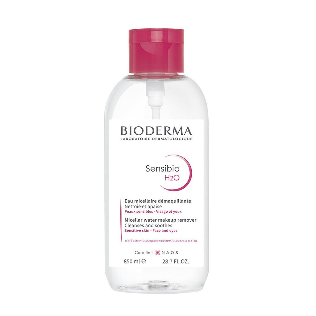 Bioderma Sensibio H2O Jumbo 850ml Micellar Water Reverse Pump