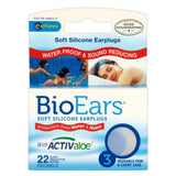 BioEars Soft Silicone Earplugs with Activ Aloe - 3 pairs