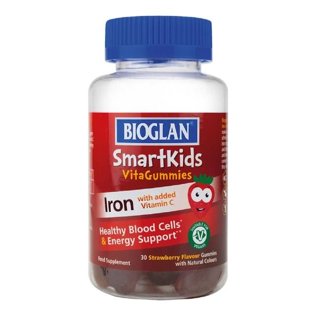 Bioglan SmartKids Vitagummies Iron    30 per pack