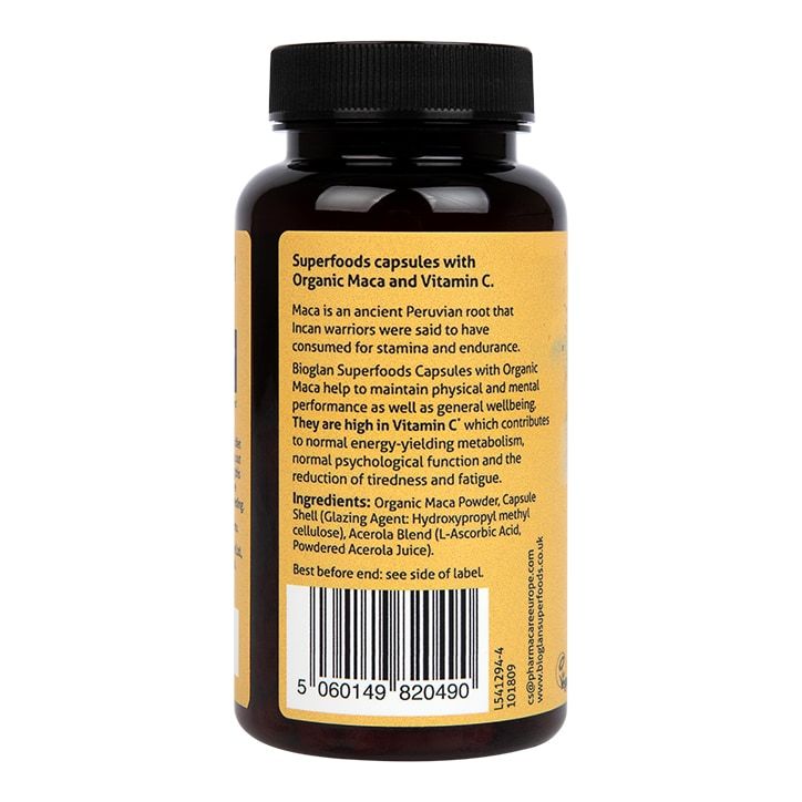 Bioglan Superfoods Organic Maca 60 Capsules - McGrocer