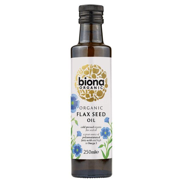 Biona Organic Cold Pressed Flax Seed Oil   250ml