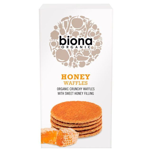 Biona Organic Honey Waffles   175g