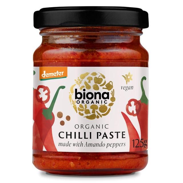 Biona Organic Hot Chilli Paste Demeter   125g