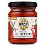 Biona Organic Hot Chilli Paste Demeter   125g