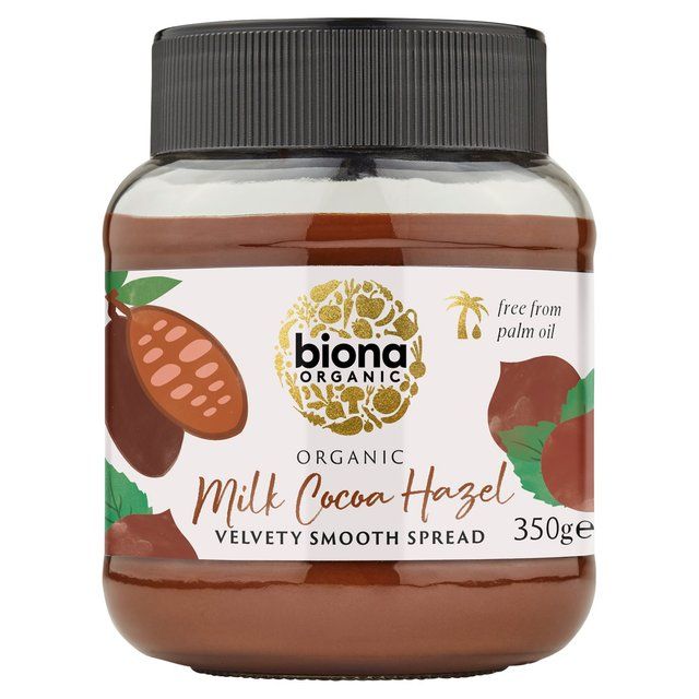 Biona Organic Milk Chocolate Hazelnut Spread   350g