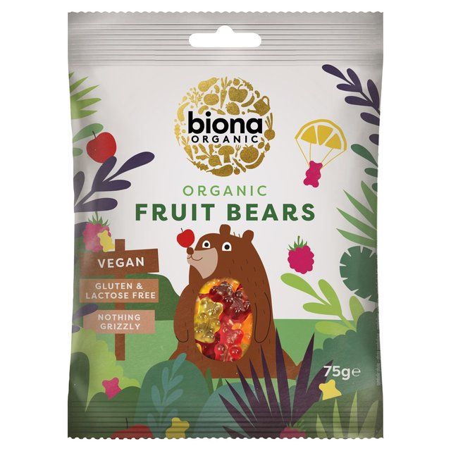 Biona Organic Mini Fruit Bears   75g