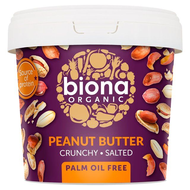 Biona Organic Peanut Butter Crunchy   1kg