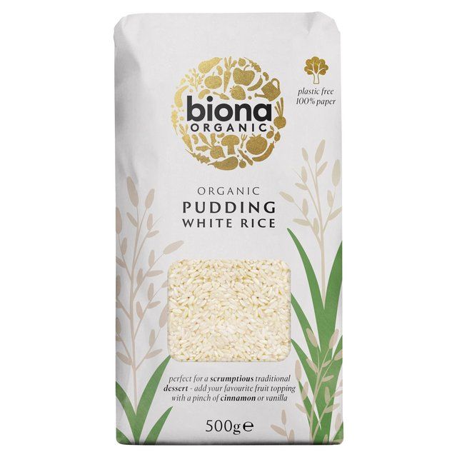 Biona Organic Pudding Rice   500g