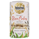 Biona Organic Rice Cakes No Salt   100g - McGrocer