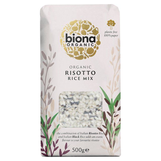 Biona Organic Risotto Rice Mix Black Venus & White   500g