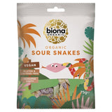 Biona Organic Sour Snakes   75g