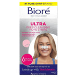 Biore Ultra Deep Cleansing Pore Strips x6