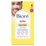 Biore Witch Hazel Ultra Pore Strips X 4