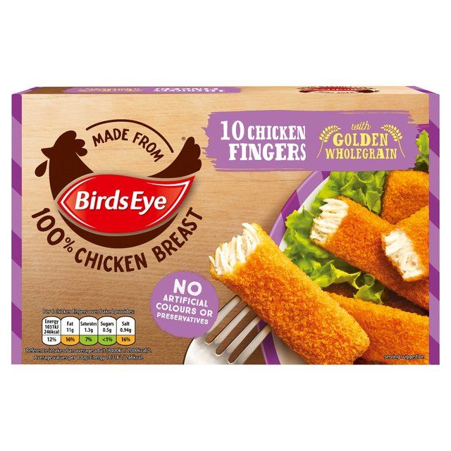Birds Eye 10 Breaded Chicken Fingers   250g - McGrocer