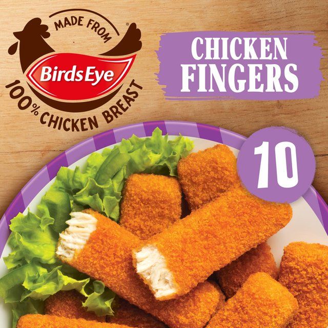 Birds Eye 10 Breaded Chicken Fingers   250g - McGrocer