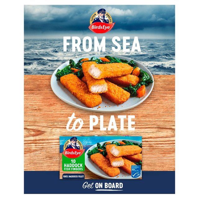 Birds Eye 10 MSC Breaded Haddock Fish Fingers   280g - McGrocer