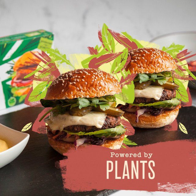 Birds Eye 2 Green Cuisine Vegan Burgers   200g - McGrocer