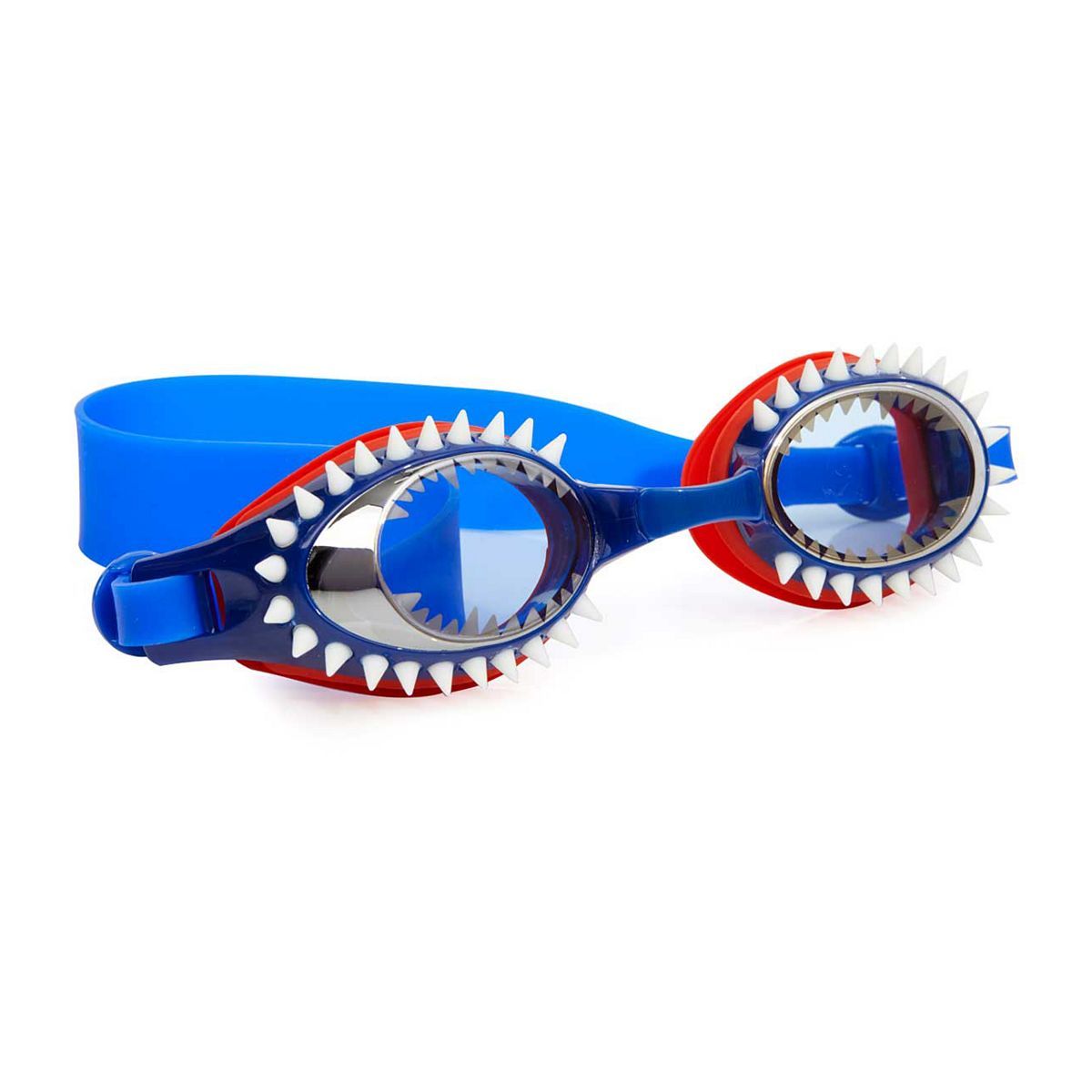 Bling2o - Fish-N-Chips - Tiger Shark Navy Swimming Goggles - McGrocer