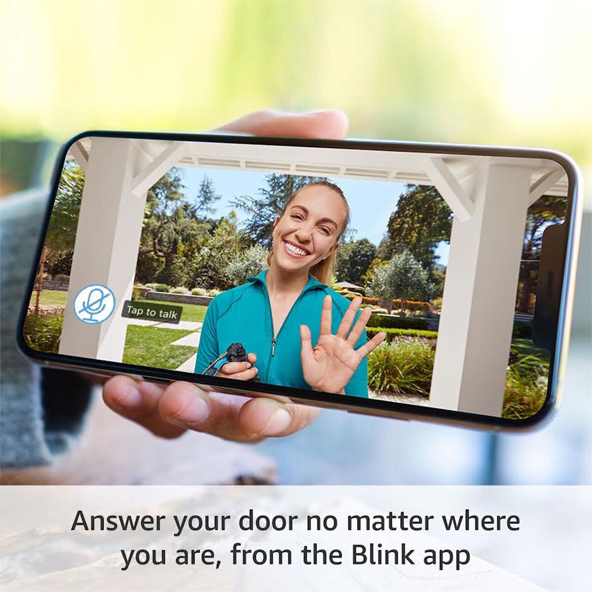 Blink Video Doorbell & Sync Module in Black + Blink Mini 2 Cam in White - McGrocer