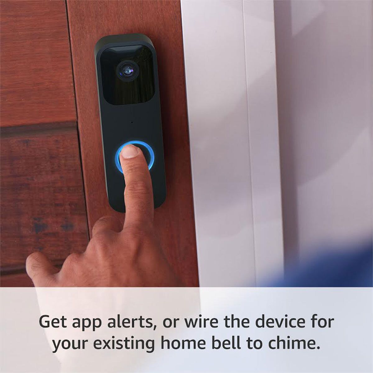 Blink Video Doorbell & Sync Module in Black + Blink Mini 2 Cam in White - McGrocer