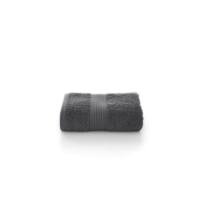 Bliss 100% Pima Cotton Hand Towel Carbon - McGrocer