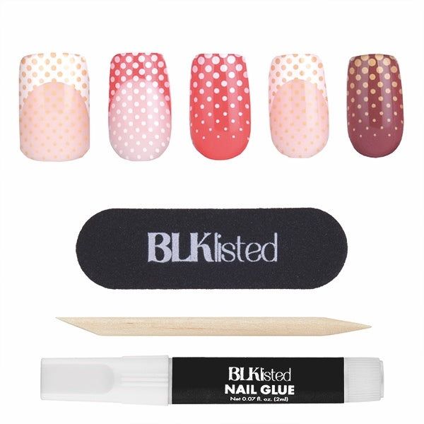BLKListed Instant Acrylic Nails,  Spot the Difference - McGrocer
