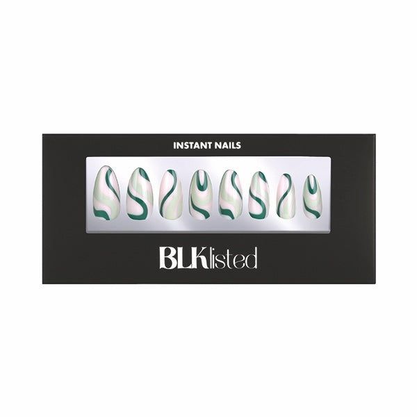 BLKListed Instant Acrylic Nails, Swerve It - McGrocer