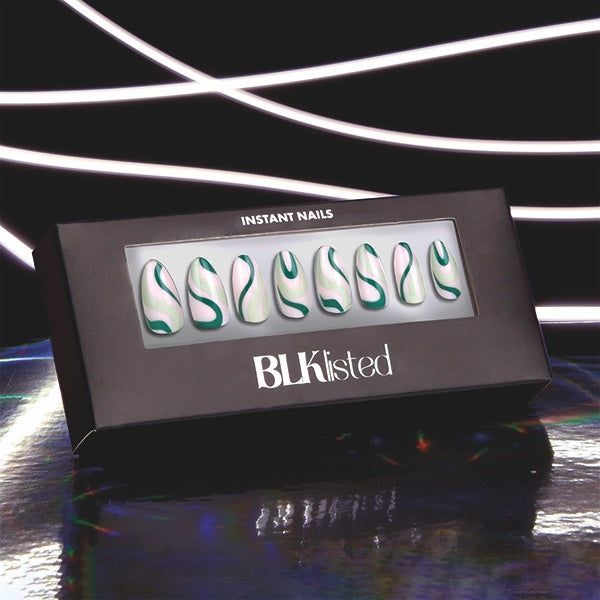 BLKListed Instant Acrylic Nails, Swerve It - McGrocer