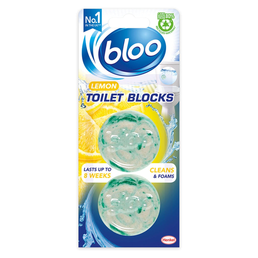 Bloo Acticlean Cistern Blocks, Citrus 2x38g