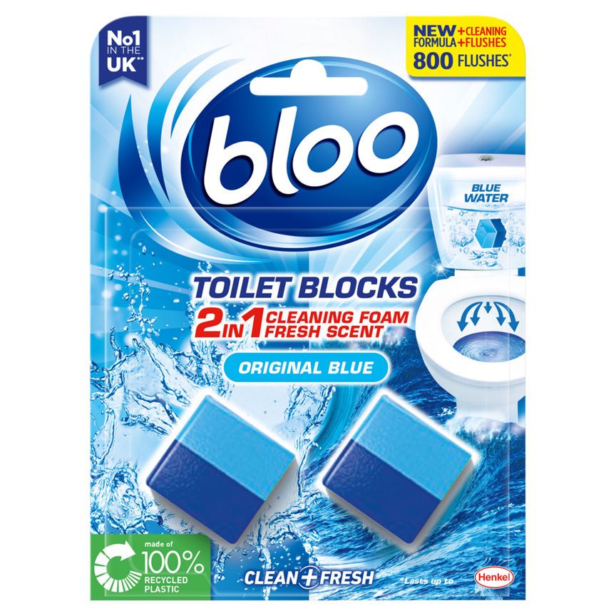 Bloo Toilet Block Original Blue