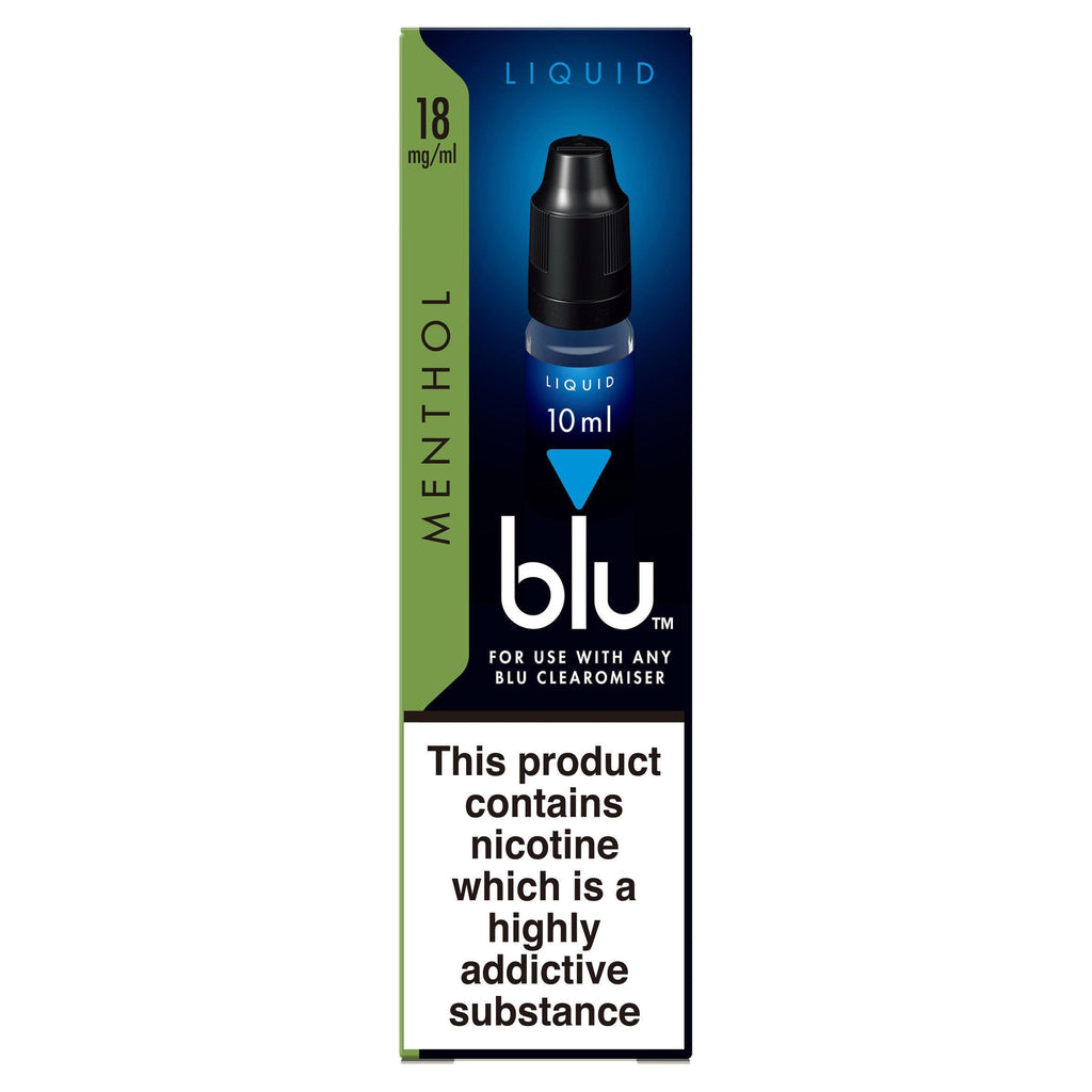 blu Menthol Liquid 10ml 18mg/ml