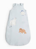 Blue Arctic Animal Print 2.5 Tog Sleeping Bag 6-12 months