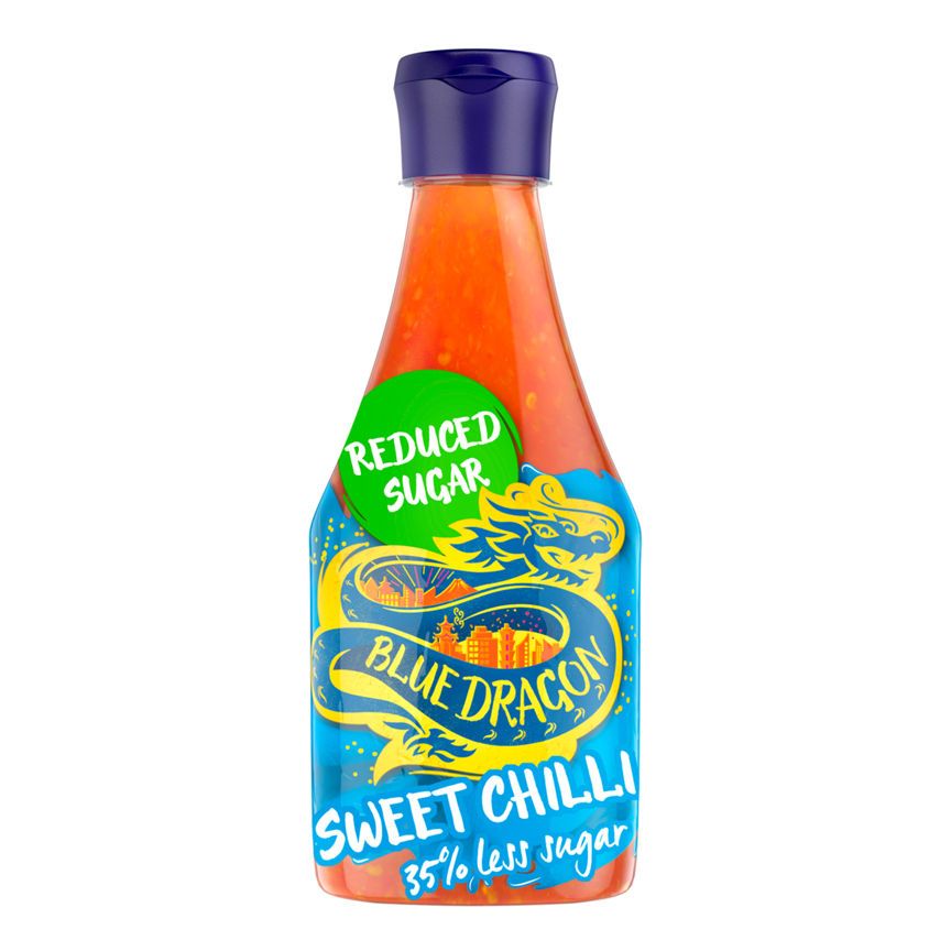 Blue Dragon Reduced Sugar Sweet Chilli Sauce 350g - McGrocer