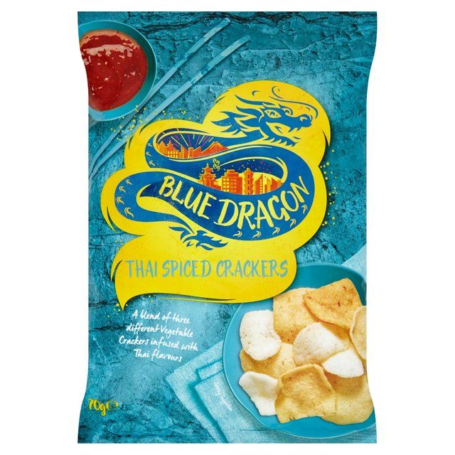 Blue Dragon Thai Spiced Crackers   70g