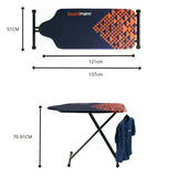 Boardmann Large Ironing Board, L 121 x W 51 cm