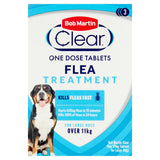 Bob Martin Clear Flea Tablets For Large Dogs Treatment x3 57mg