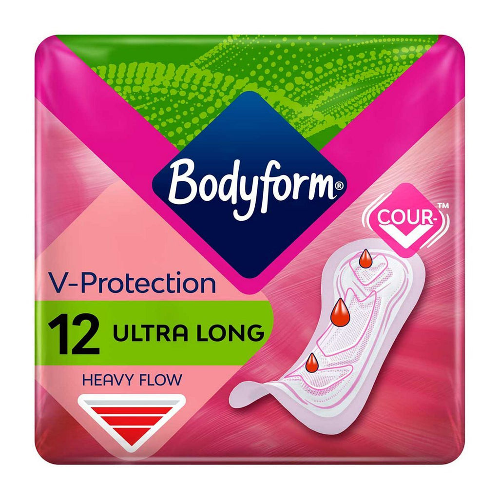 Bodyform Cour-V Ultra Long Sanitary Towels 12 pack